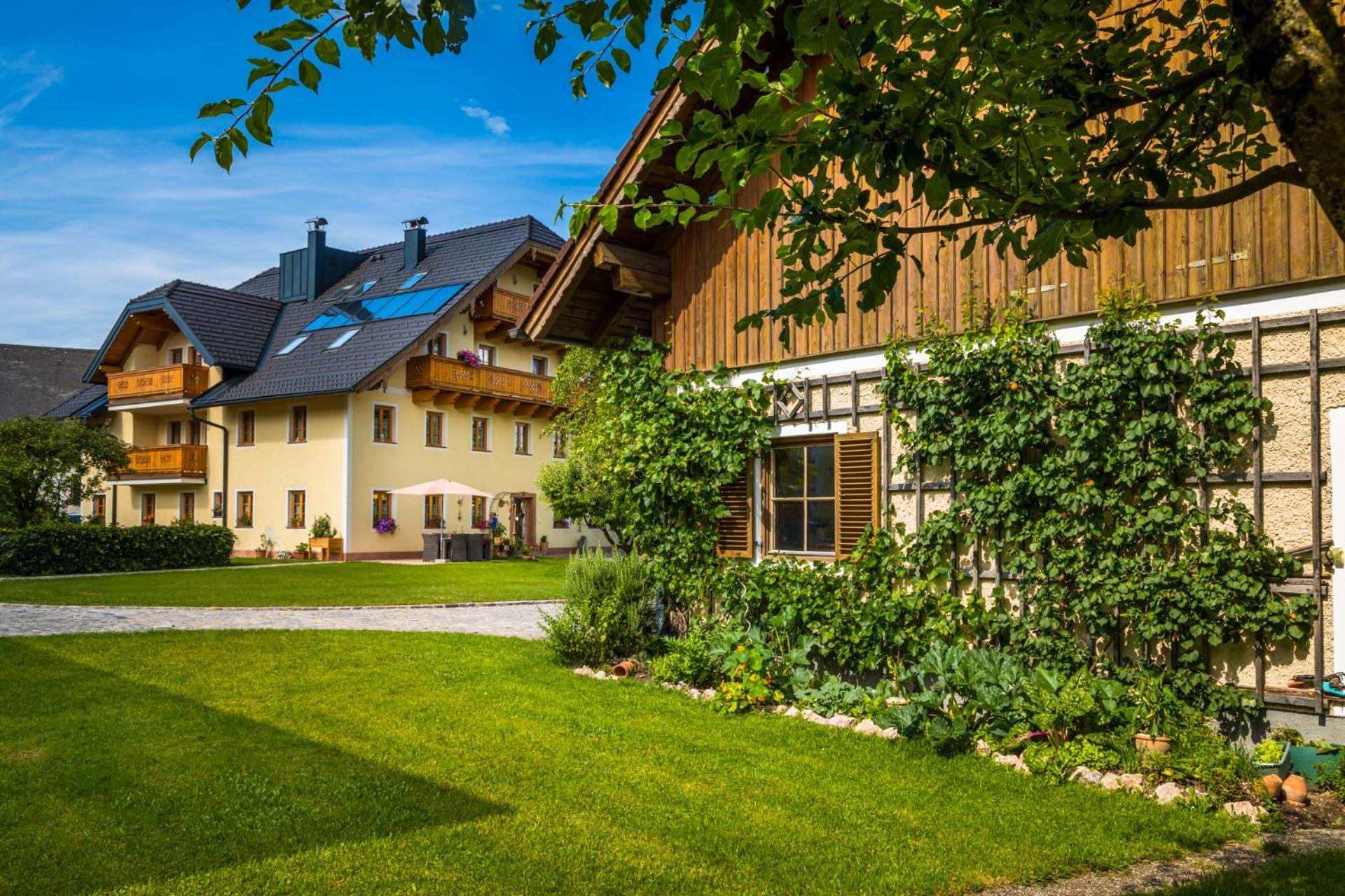 Niederalm Landhaus Appartement Seidenwebergut Anif Bei Salzburg מראה חיצוני תמונה